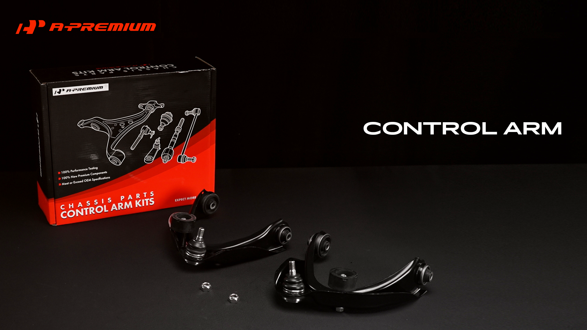 Amazon.com: A-Premium 2 x Front Upper Control Arm, with Ball