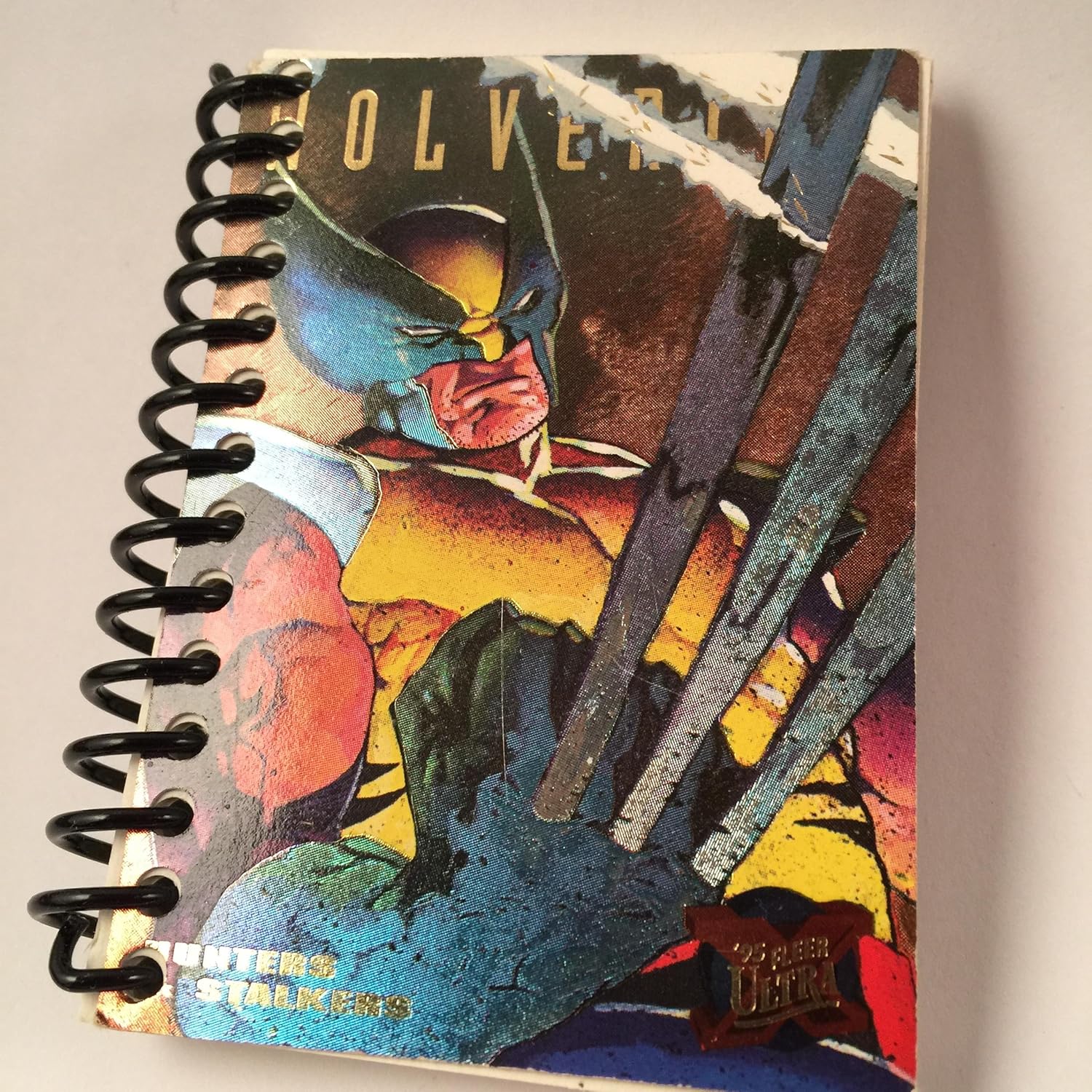 Wolverine/Brood Marvel Comics Trading Card Notebook
