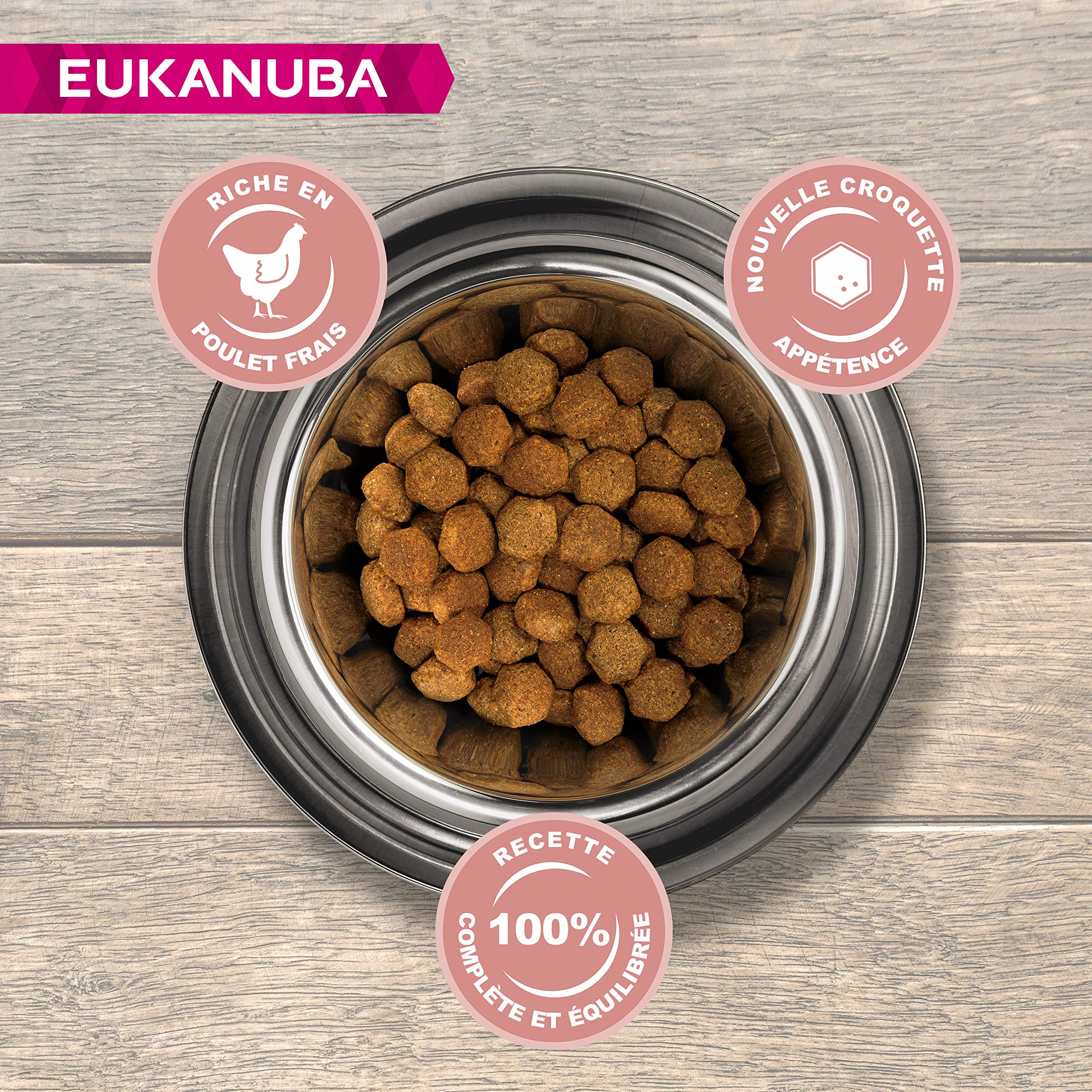 Image secondaire de Eukanuba Chien Senior Nourriture sèche Pour Grande Race Poulet 15kg