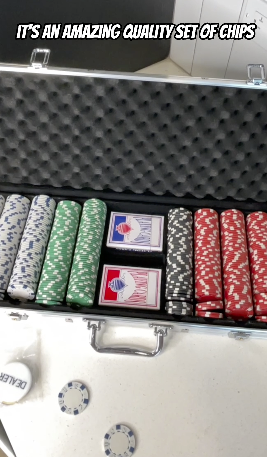 Watch QUICK REVIEW - Poker Chip Set by Trademark Poker on