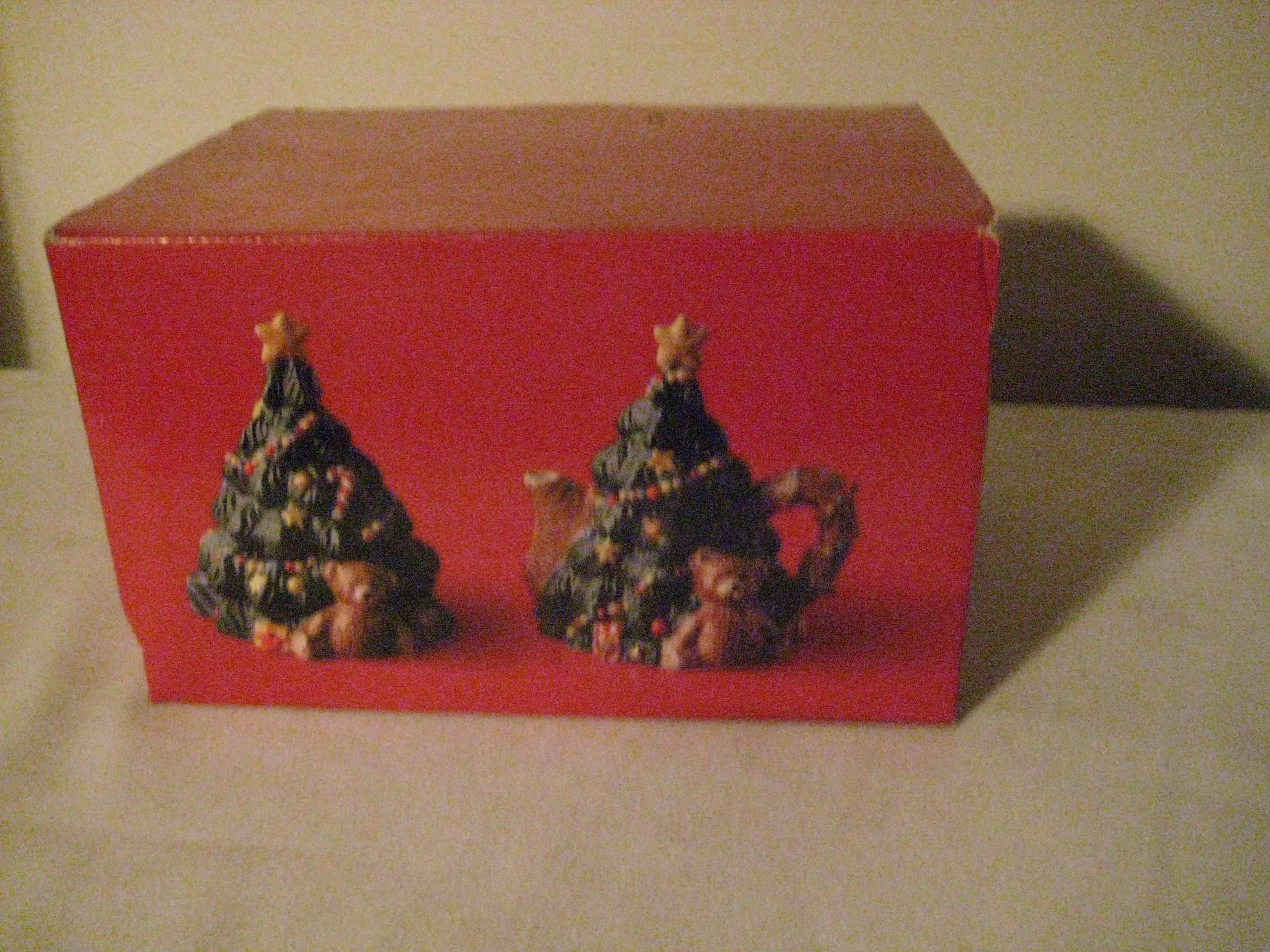 Niko Christmas Holiday Tree Sugar and Creamer