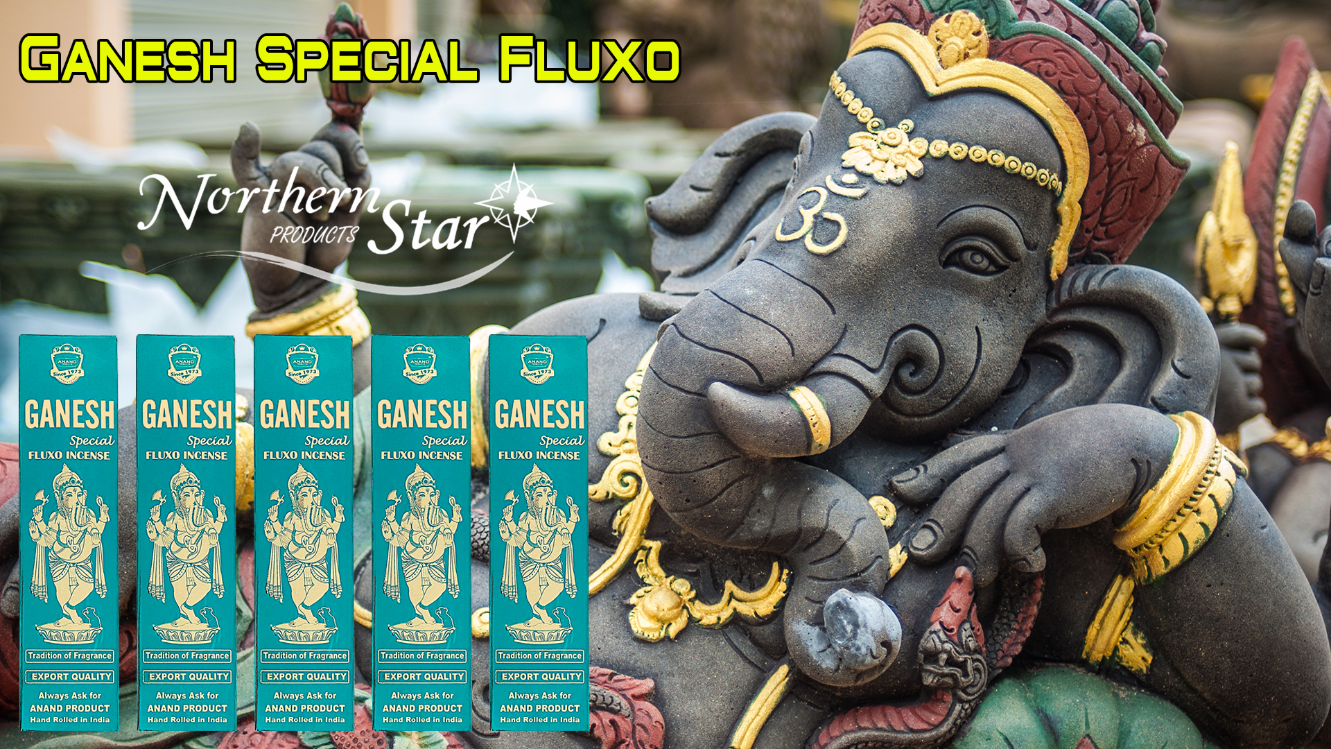 Amazon.com: Ganesh Special Fluxo Incense - 5 Packs, 25 Grams per