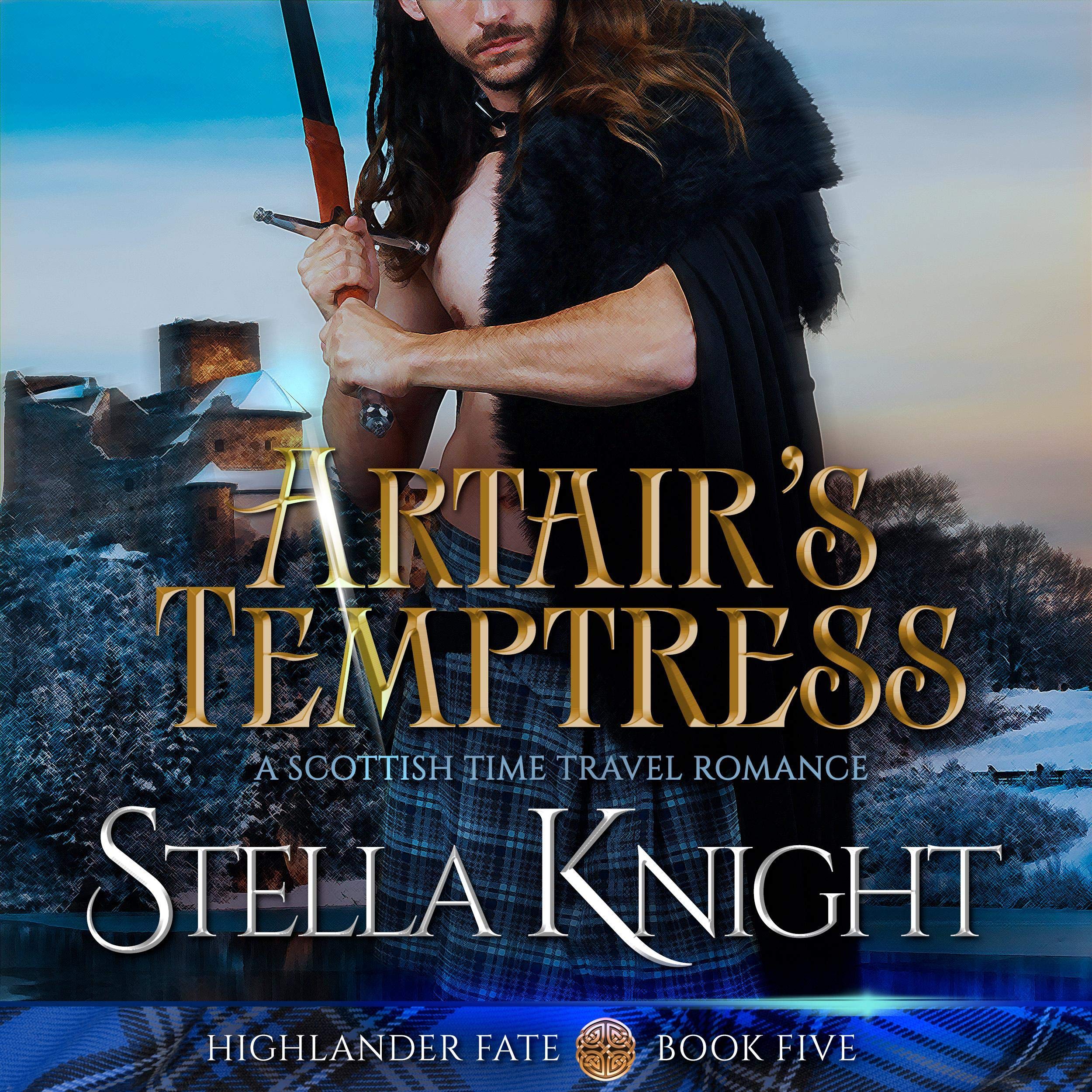 Cover art for Artair's Temptress: A Scottish Time Travel Romance