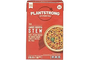 Plant-Strong Thai Carrot Chickpea Stew: Vibrant Flavors for a Healthy Meal