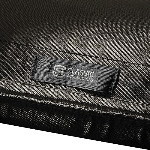 Miniatura 278 de Classic Accessories Ravenna - Cojín cuadrado para patio de 25 x 25 x 5 pulgadas, resistente al agua, con funda, para sillón de descanso, hongo