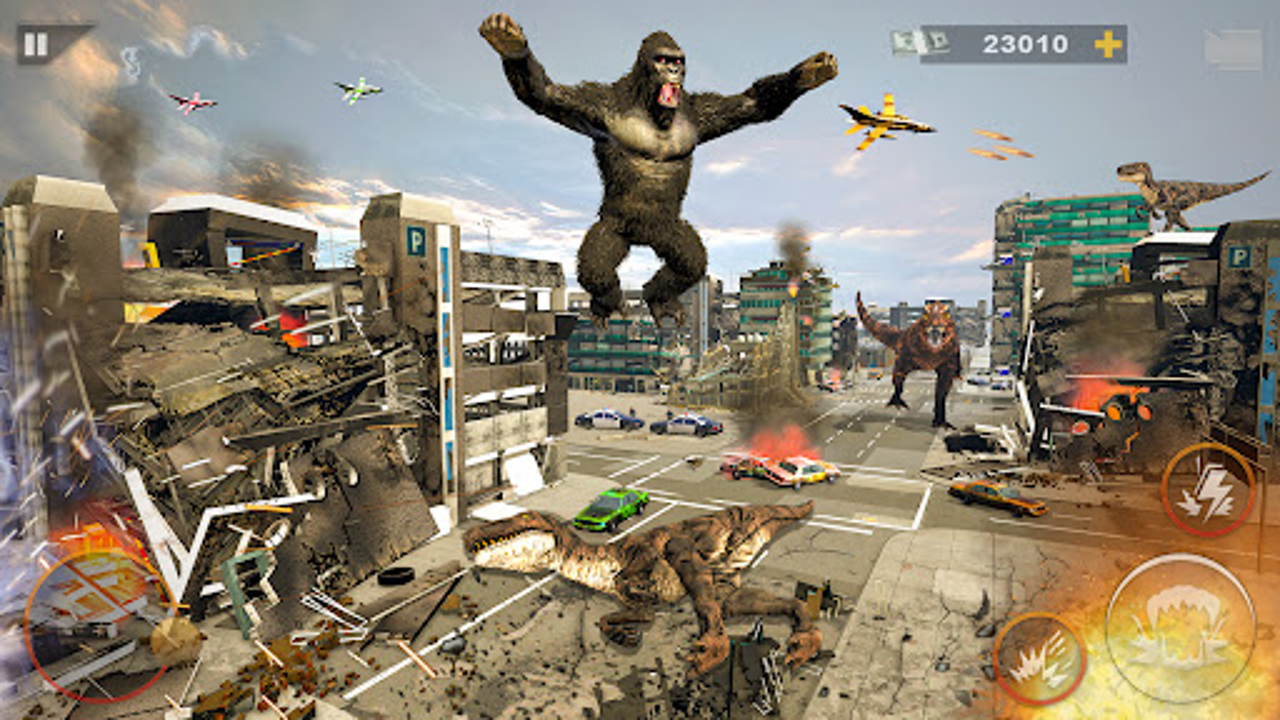 Monster Dinosaur Rampage Game - App on the Amazon Appstore
