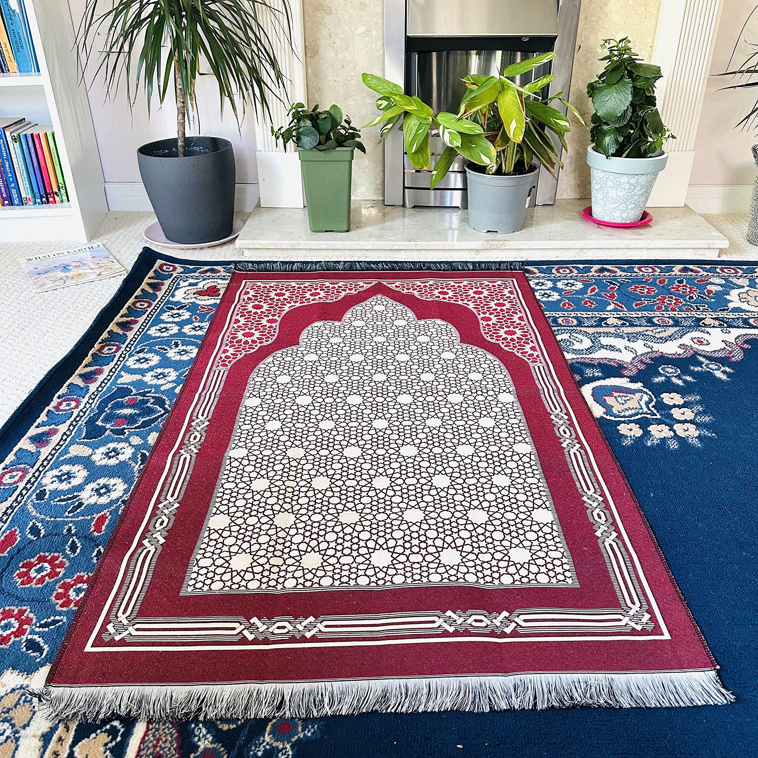 Tapis Prière De Luxe Doré Pour Adulte Sous Forme De Mosquée Mihrab Couleur Blanc Casse Orientica P 18679 Tapis Prière De Luxe Doré Pour Adulte Sous Forme De Mosquée Mihrab Couleur Blanc Casse Orientica P 18679
