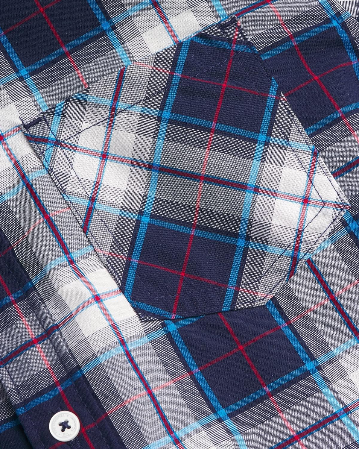 Ben Sherman Boys’ Shirt – Casual Short Sleeve Button Down Collared Shirt (Size: 8-18): Clothing, Shoes & Jewelry