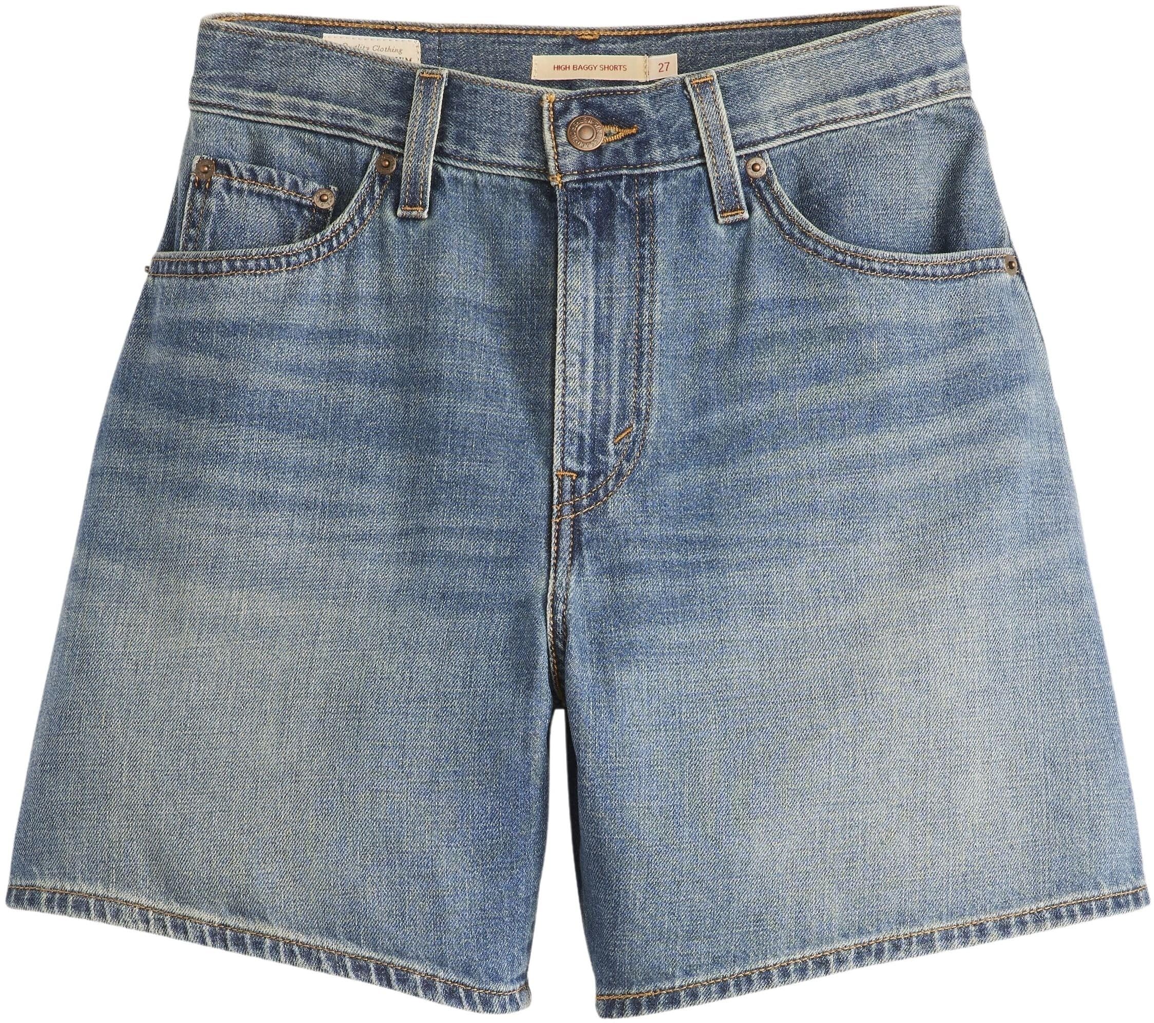 Levi's Donna Pantaloncini in Jeans High Rise, Baggy Fit