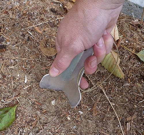 Miniatura 3 de Tye Works Paleta de aluminio para mochileros (1.13 oz, plata, puntiaguda)