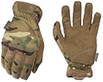 Mechanix Wear FastFit Tactical Gloves - Heavy Duty Lightweight Multipurpose Gloves - Flexible Grip & Reinforced Palm - Touchscreen Capable - X-Large - MultiCam Camouflage
