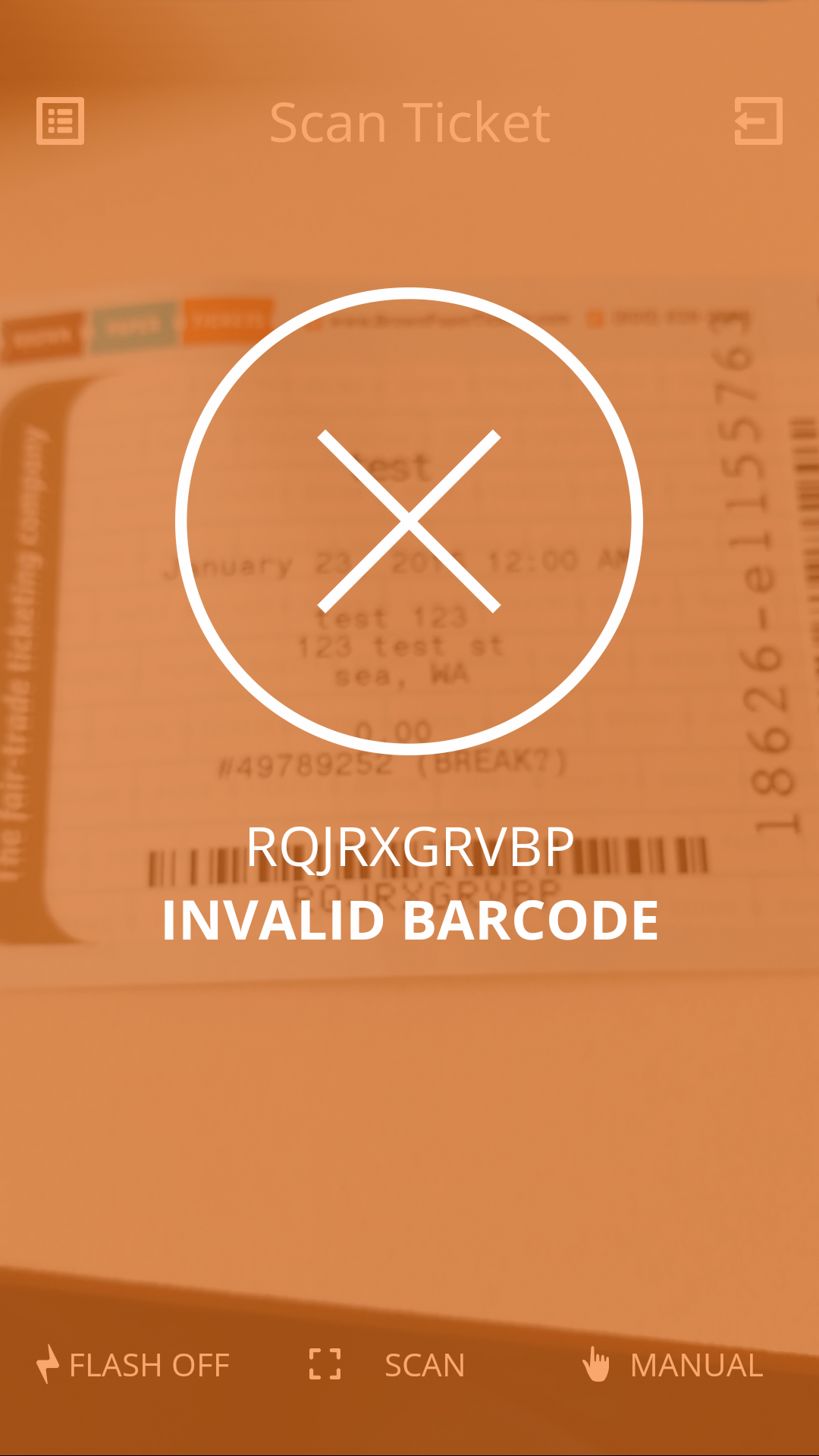 Brown Paper Tickets Ticket ScannerAmazon.inAppstore for Android