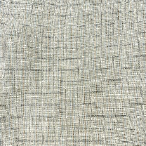 Lino Amarillo Cuadros Pequeños 7364 Beige
