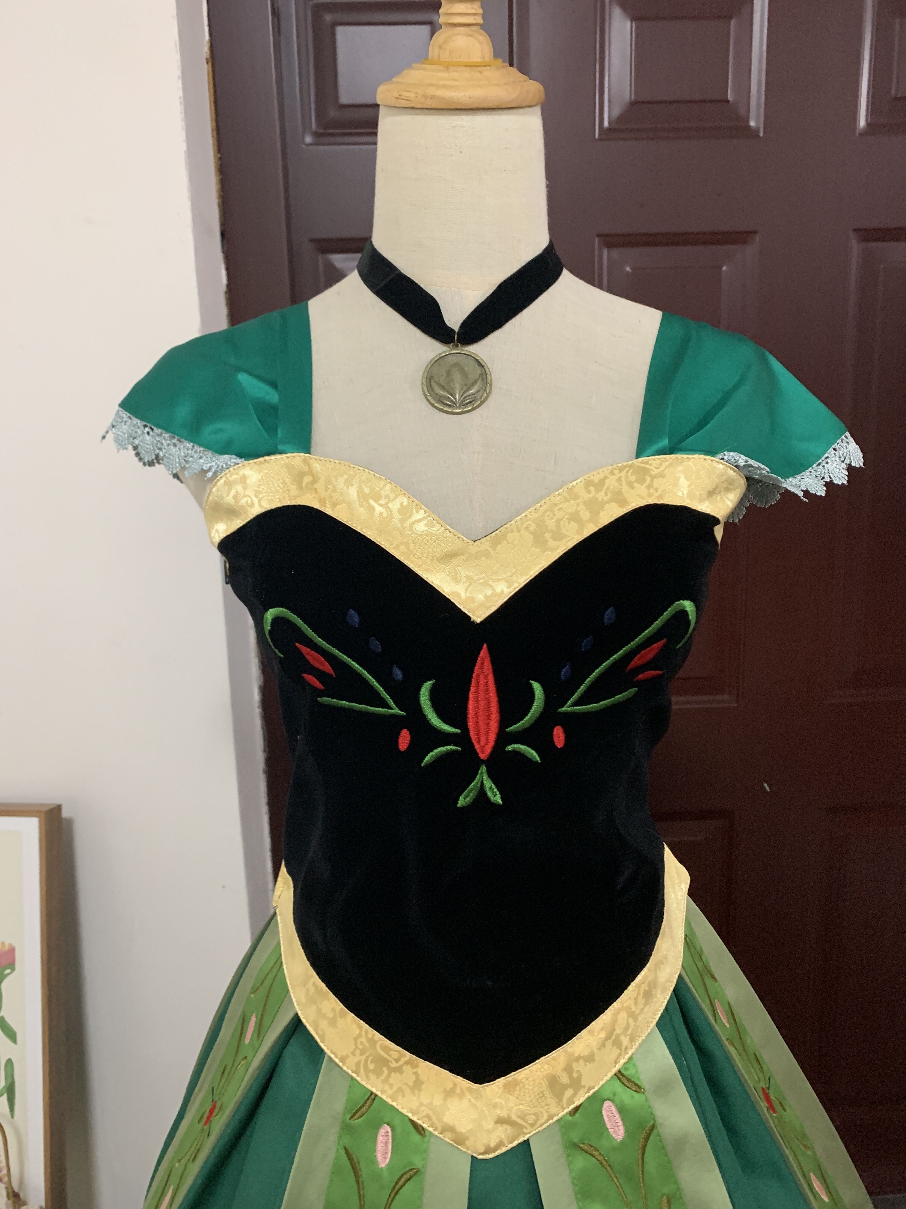 Mordarli Women's Frozen Princess Anna Dress Cosplay Costume Fancy Dress Green : Amazon.ca: Toys & Games Mordarli Women's Frozen Princess Anna Dress Cosplay Costume Fancy Dress Green : Amazon.ca: Toys & Games