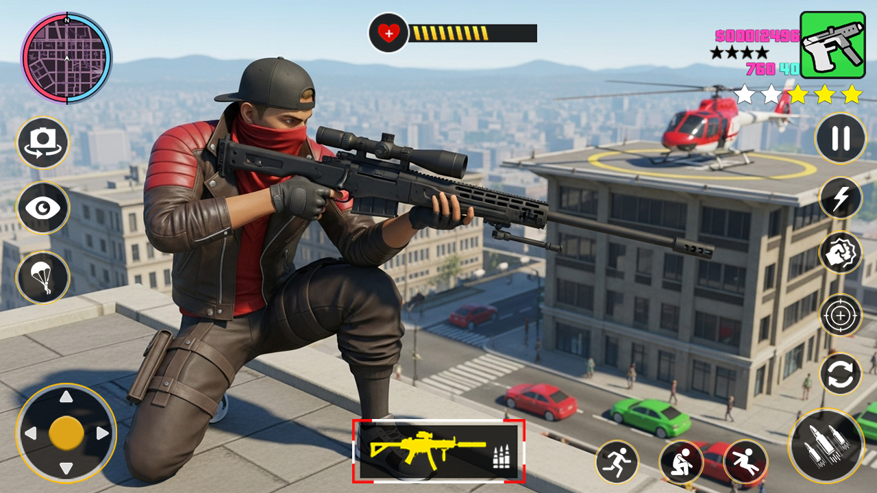 Sniper Shooting 3D War Game Offline Gun Shooting App on