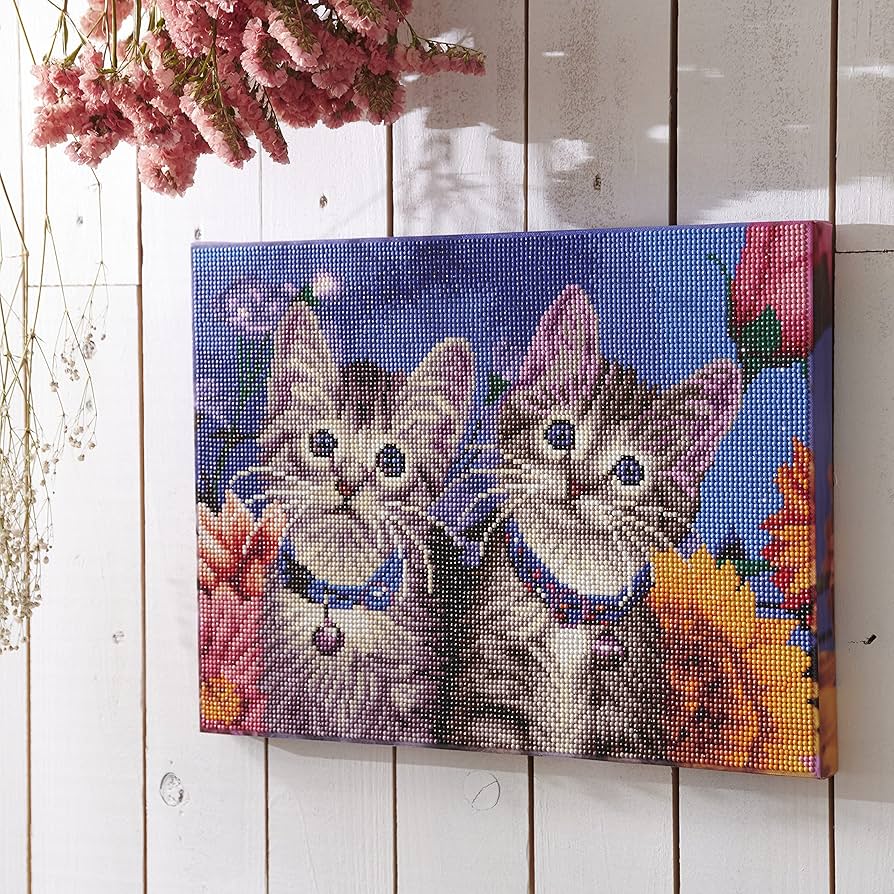 Amazon | 東京交易 ダイヤモンドフィックス子猫たち Sサイズ 約