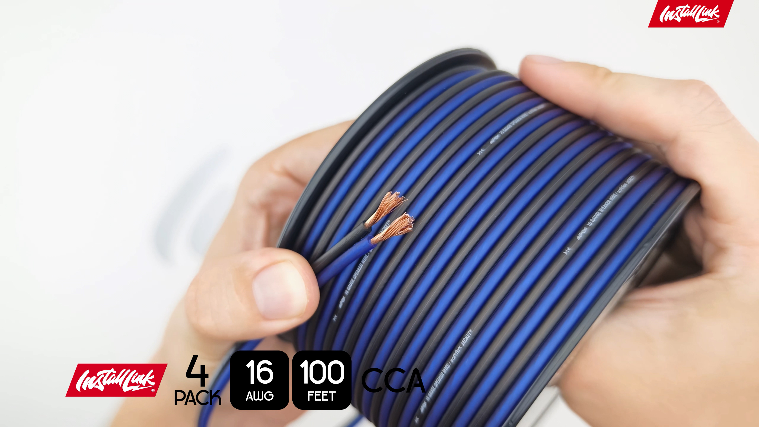 RED BLACK LOUDSPEAKER Cable Home HiFi Car Stereo Speaker Wire 0.5mm PER - Foto 6