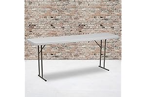 EMMA + OLIVER 6-Foot Folding Table
