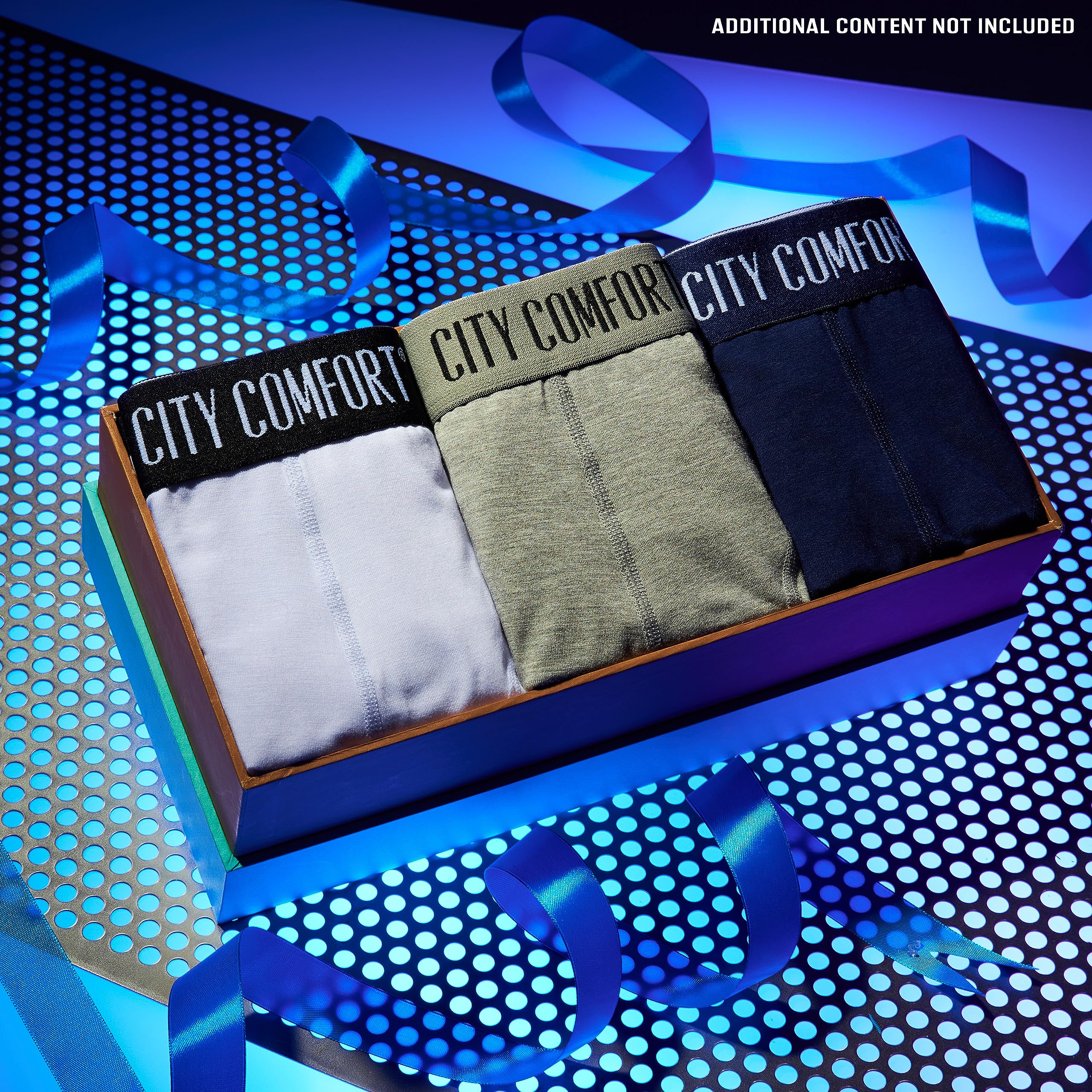 CityComfort Boxer Uomo - Mutande Uomo Pacco da 3 Boxer Taglie Forti Uomo S-4XL Intimo Uomo Ragazzo Elasticizzato Set Boxer Bamboo Comodo e Traspirante Colori Assortiti