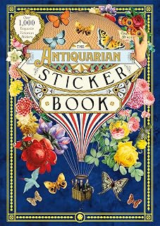 The Antiquarian Sticker Book: Over 1,000 Exquisite Victorian Stickers for Crafters & Scrapbookers | Odd Dot