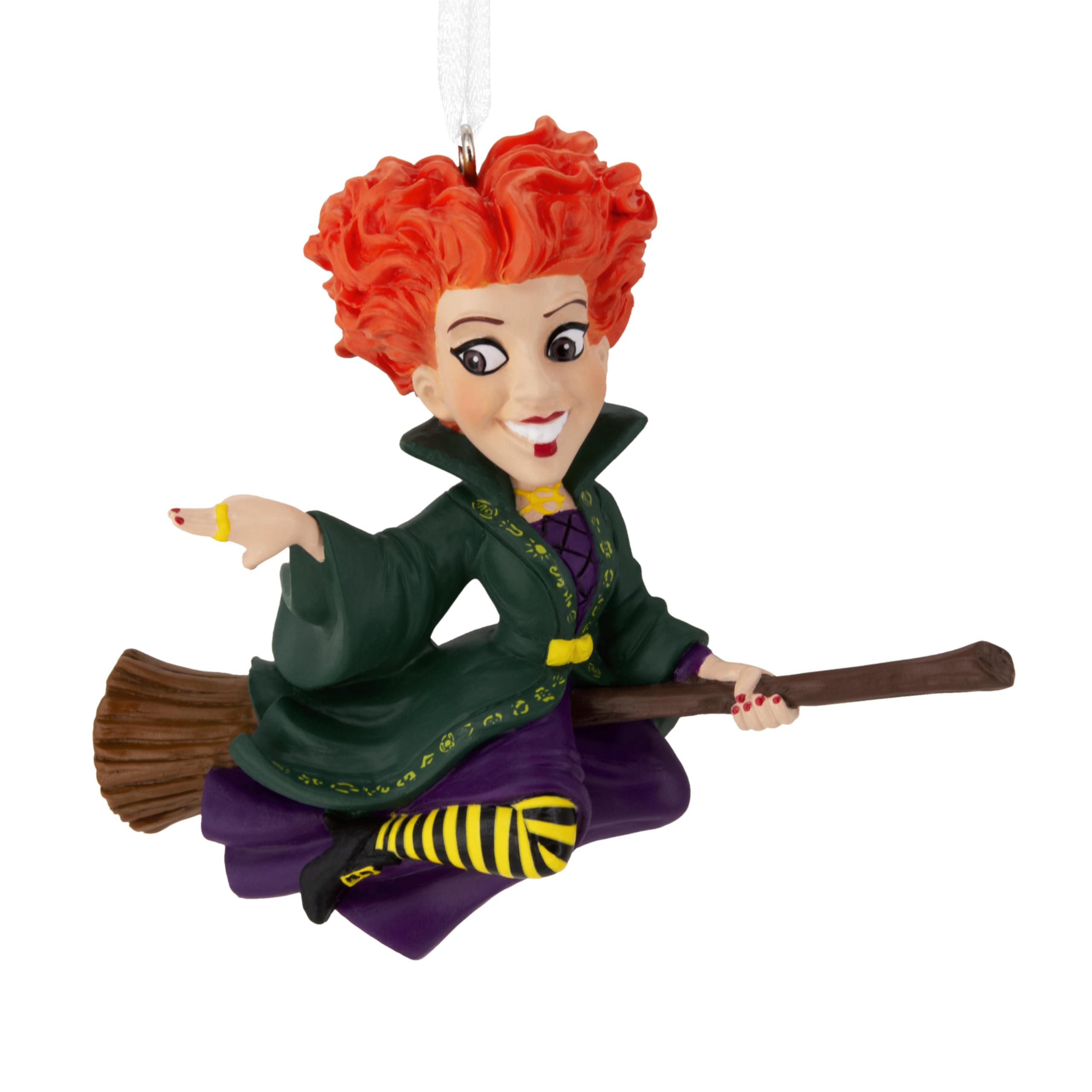 Hallmark Disney Hocus Pocus Winifred Sanderson Figural Resin Ornament