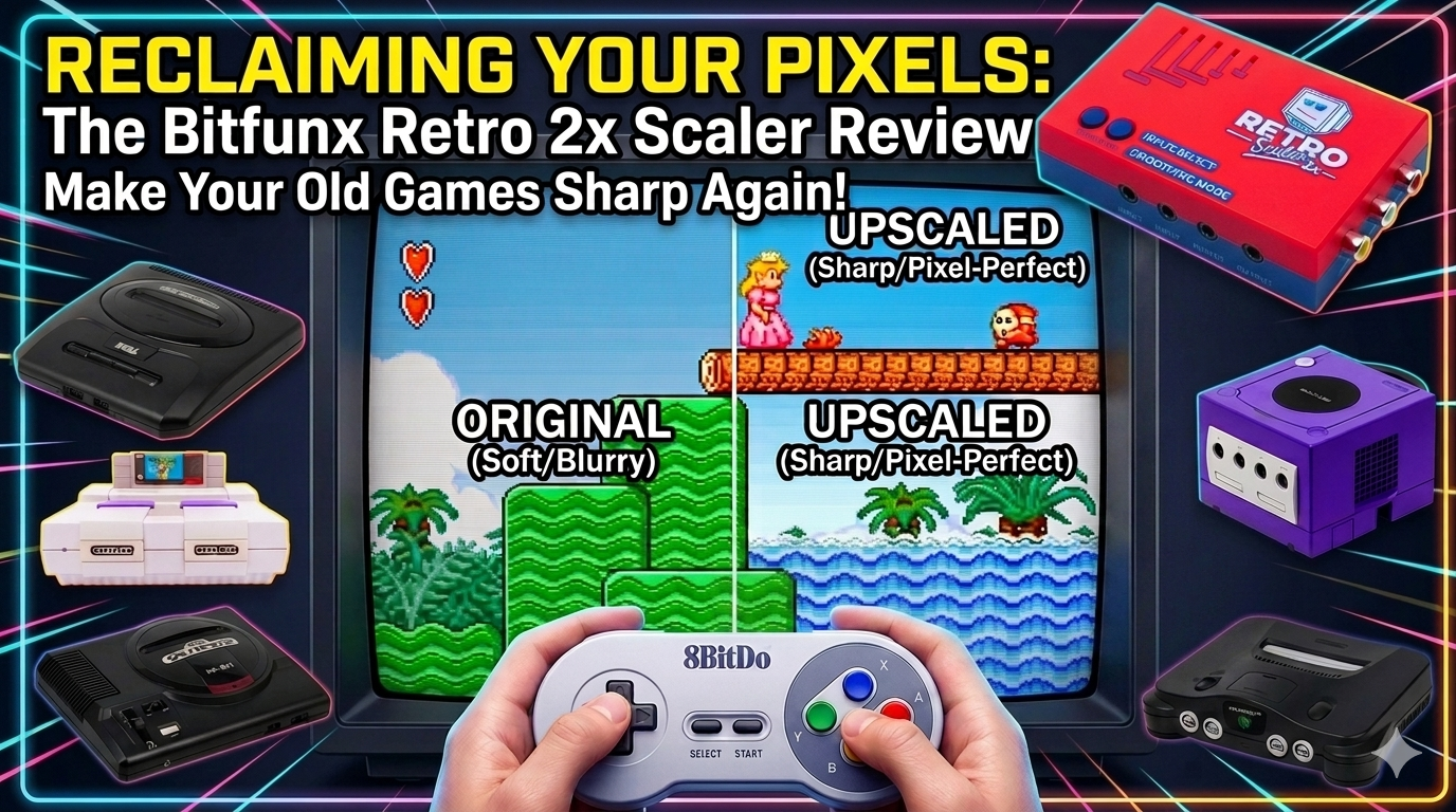 Watch RetroScaler2x AV HDMI Converter ﹙Testing/Review﹚ on Amazon