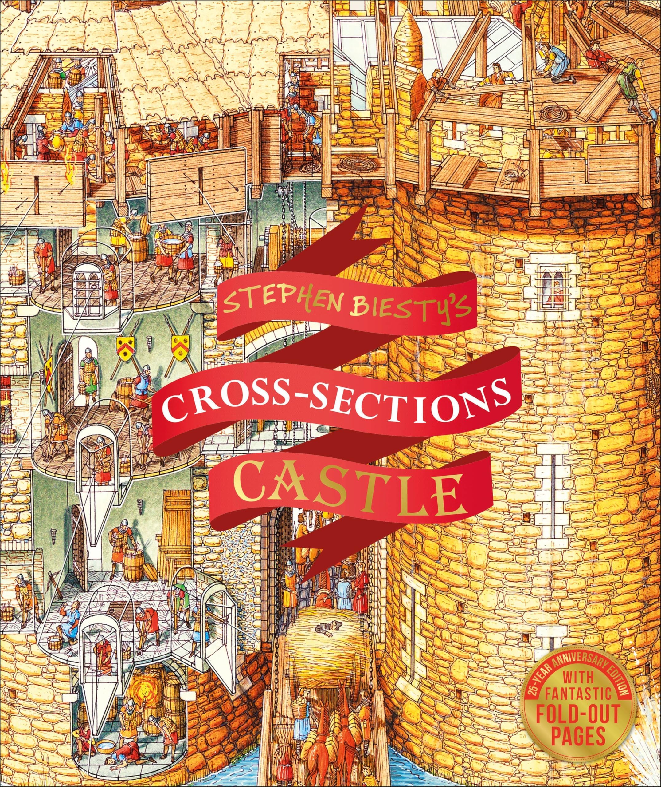 Stephen Biesty's Cross-Sections Castle Hardcover – 14 May 2019