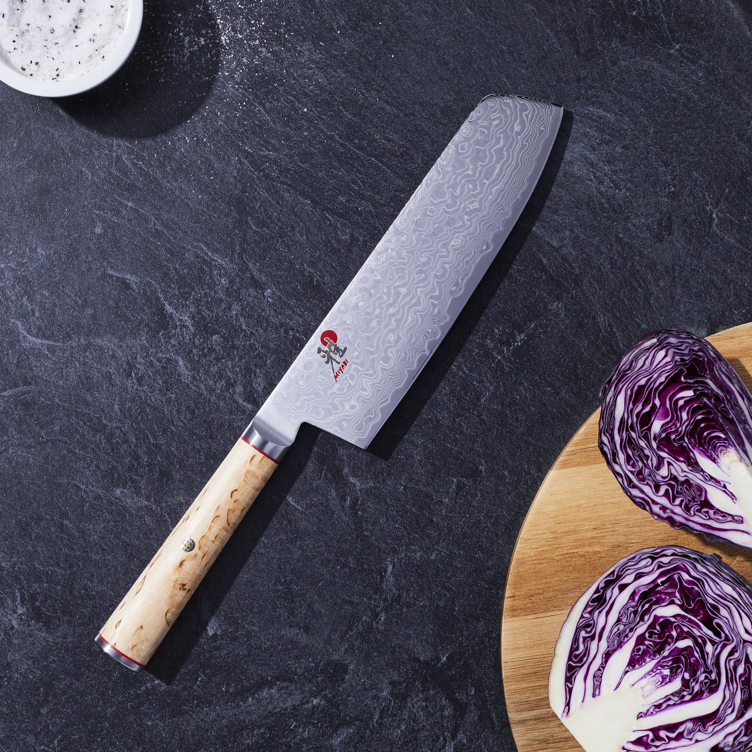 Amazon.com: Miyabi Birchwood SG2 Japanese Nakiri Knife, 6.5-inch
