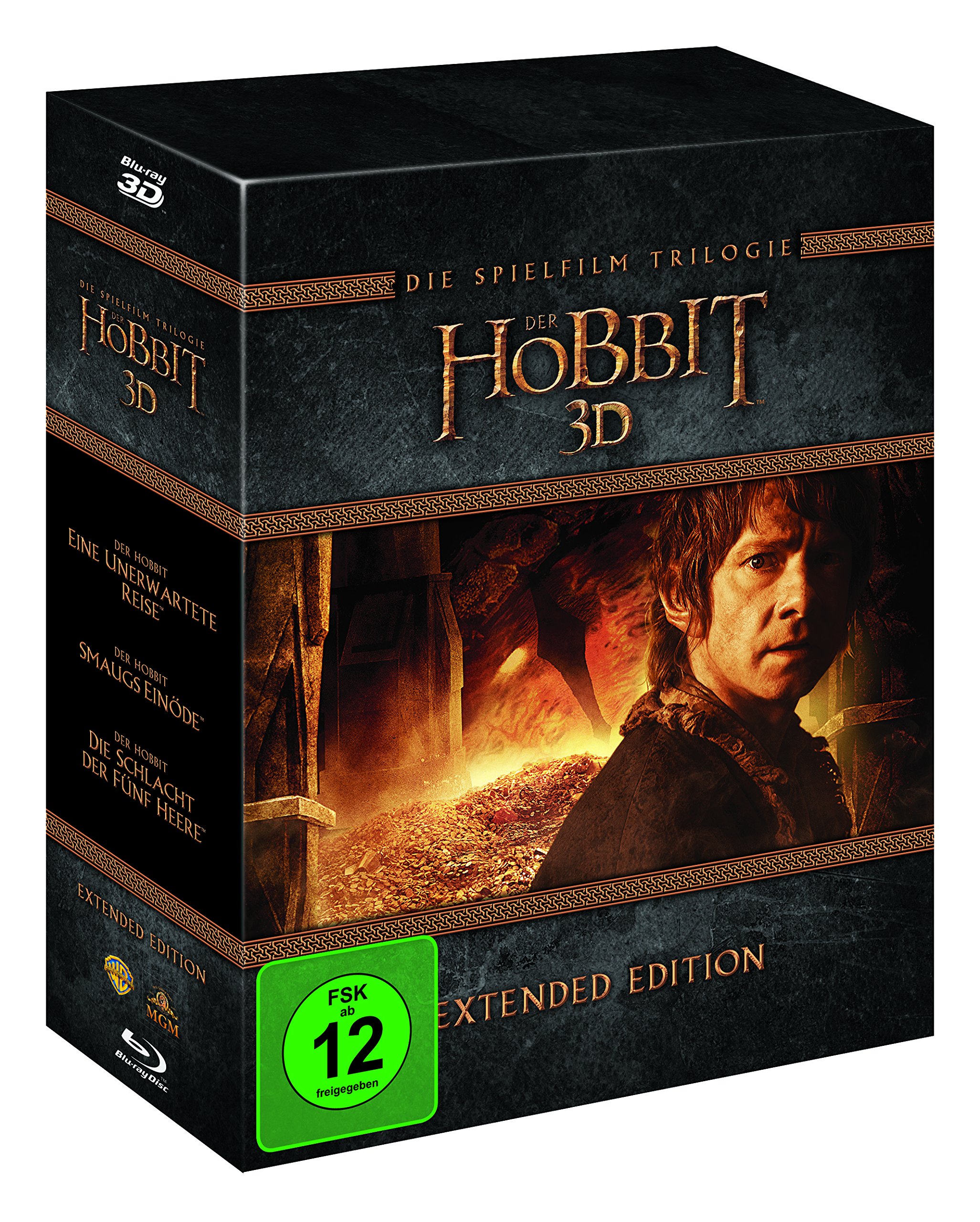 Der Hobbit Trilogie - Extended Edition [3D Blu-ray]