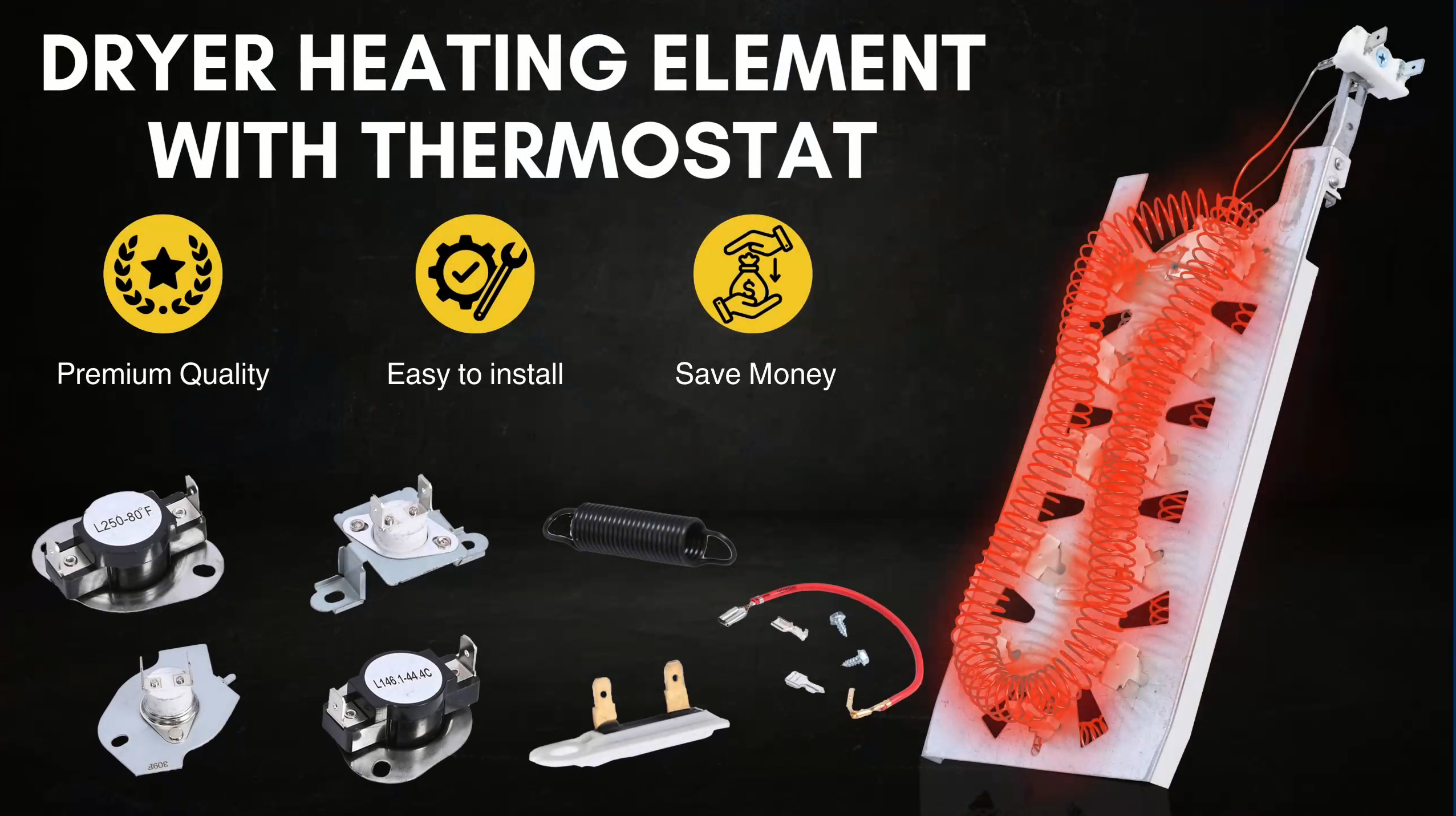 Amazon.com: VNAPARTS Dryer Heating Element Kit for Whirlpool
