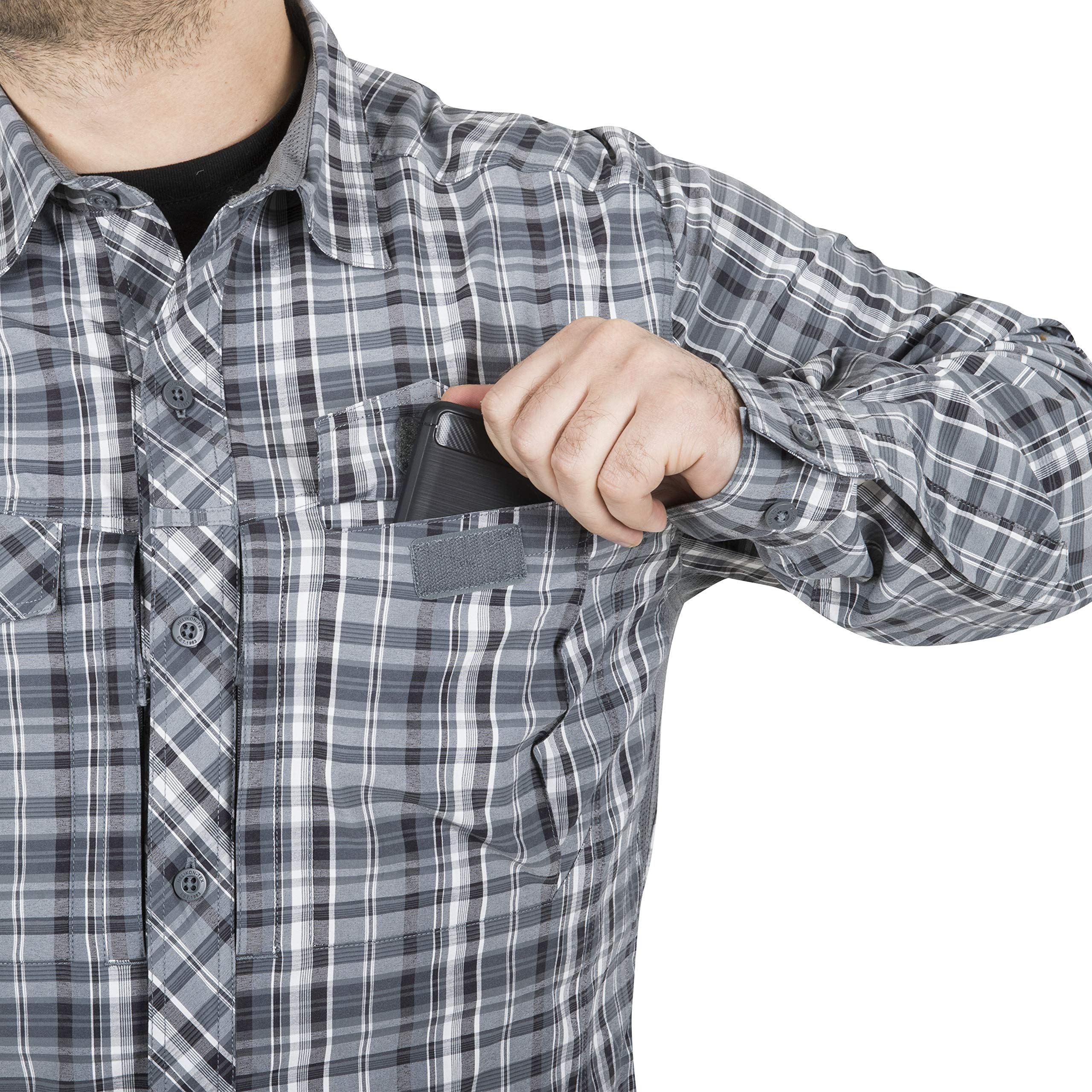 Helikon-Tex Defender Mk2 Pilgrim koszulka z długim rękawem - Ginger Plaid