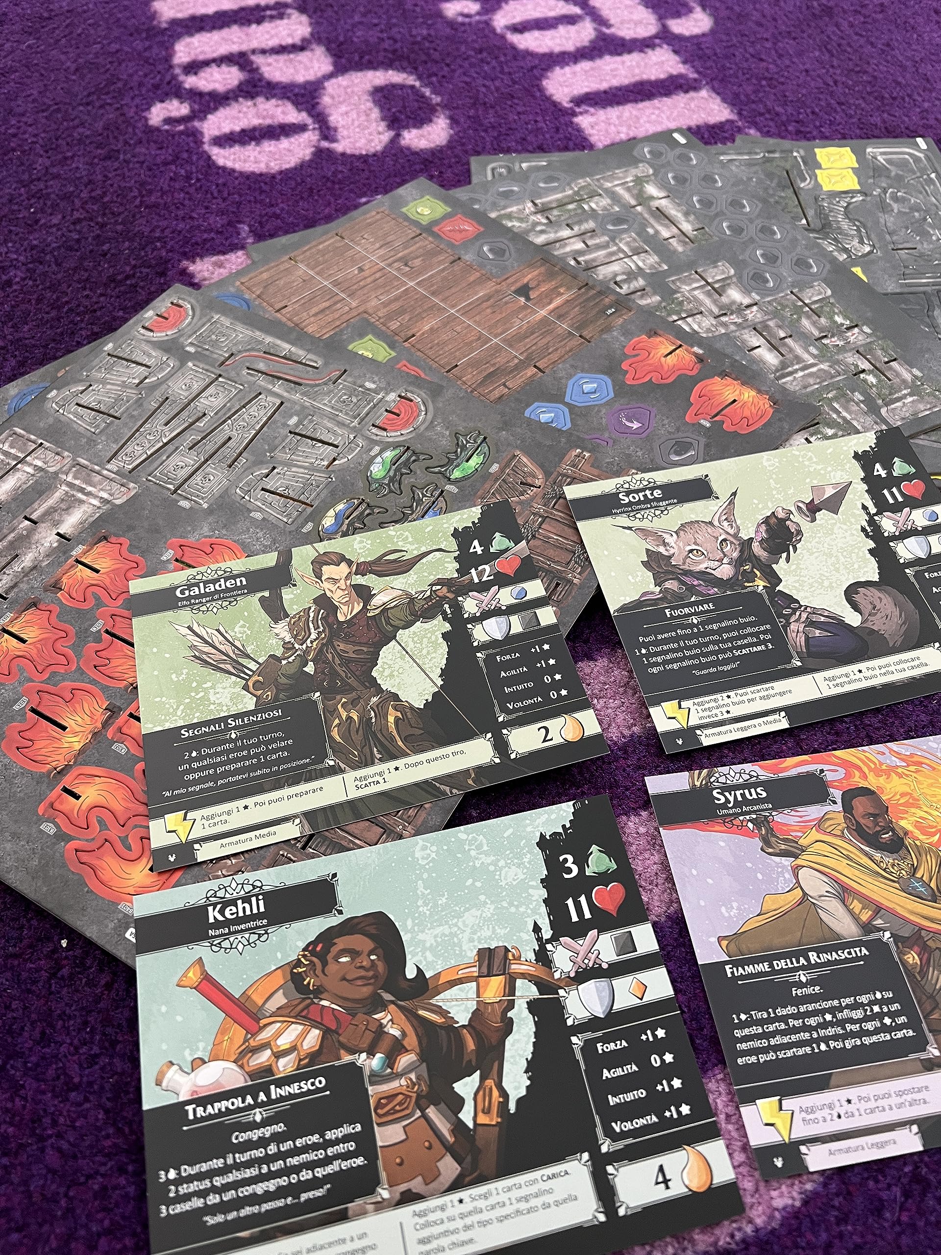Asmodee - Descent, Legenden der Finsternis: Der Krieg des Verräters - Erweiterung des Brettspiels, 1-4 Spieler, 14+ Jahre - Italienische Sprache
