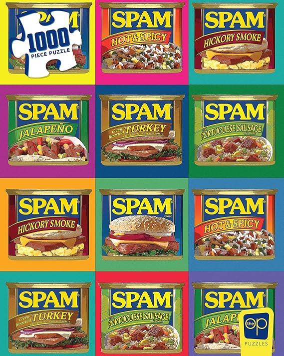 USAOPOLY SPAM Sizzle. Pork. and. Mmm. 1000 Piece Jigsaw Puzzle