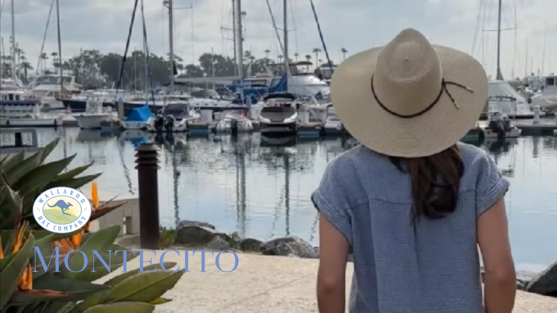Sombrero Fedora Montecito para mujer con protección UV miniatura 7