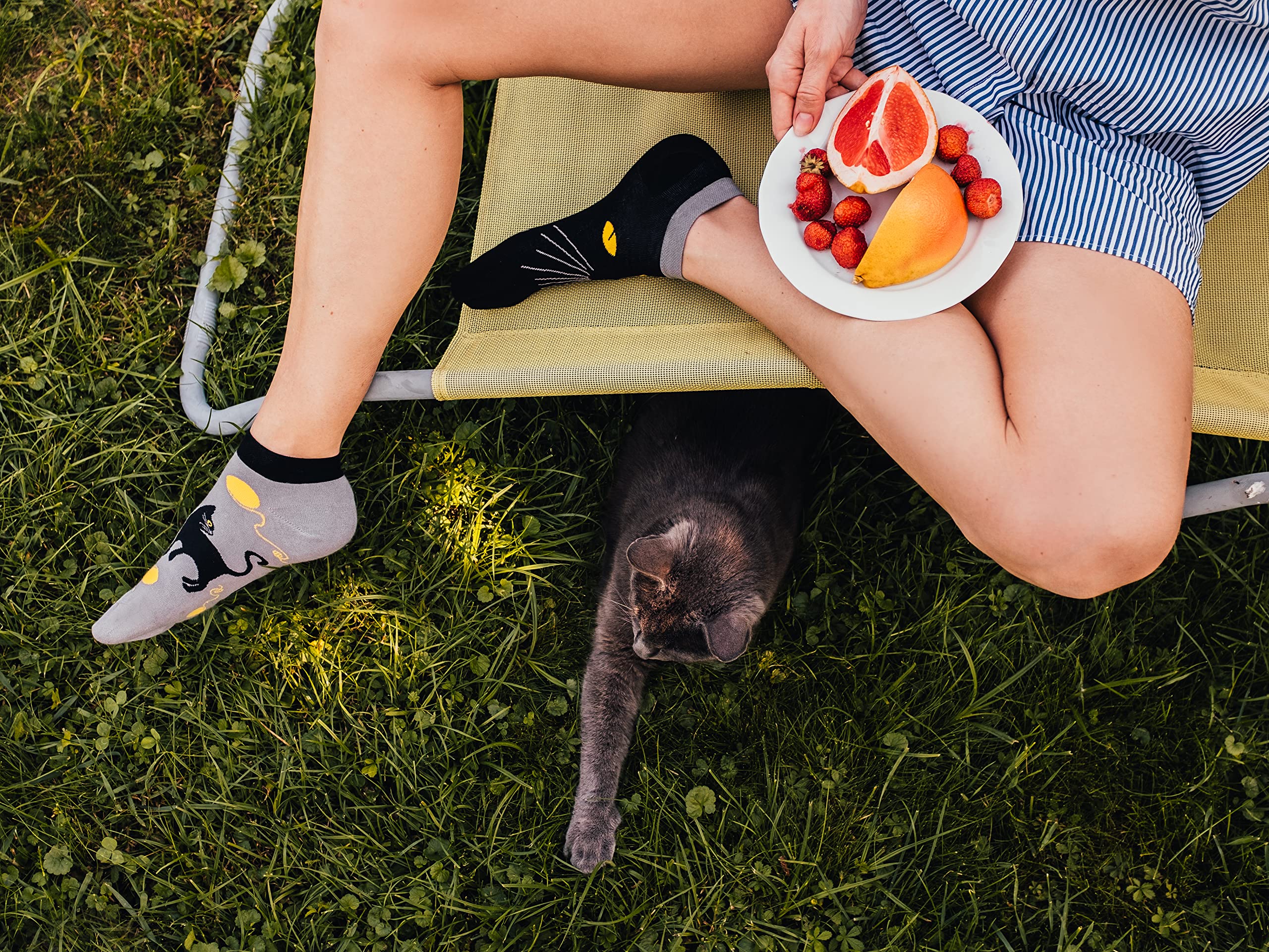 Dedoles Calzini Unisex Donna Uomo & Bambini Calze Cotone con tanti Design divertenti Calcio Bicicletta Piante Cavalli Regalo sinistra destra diversi