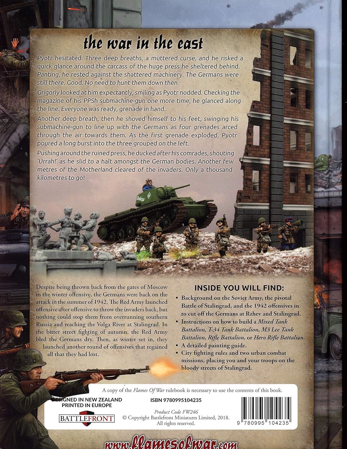 Flames of War: Mid War: Soviet Union: Enemy at The Gate Book (FW246)      Hardcover