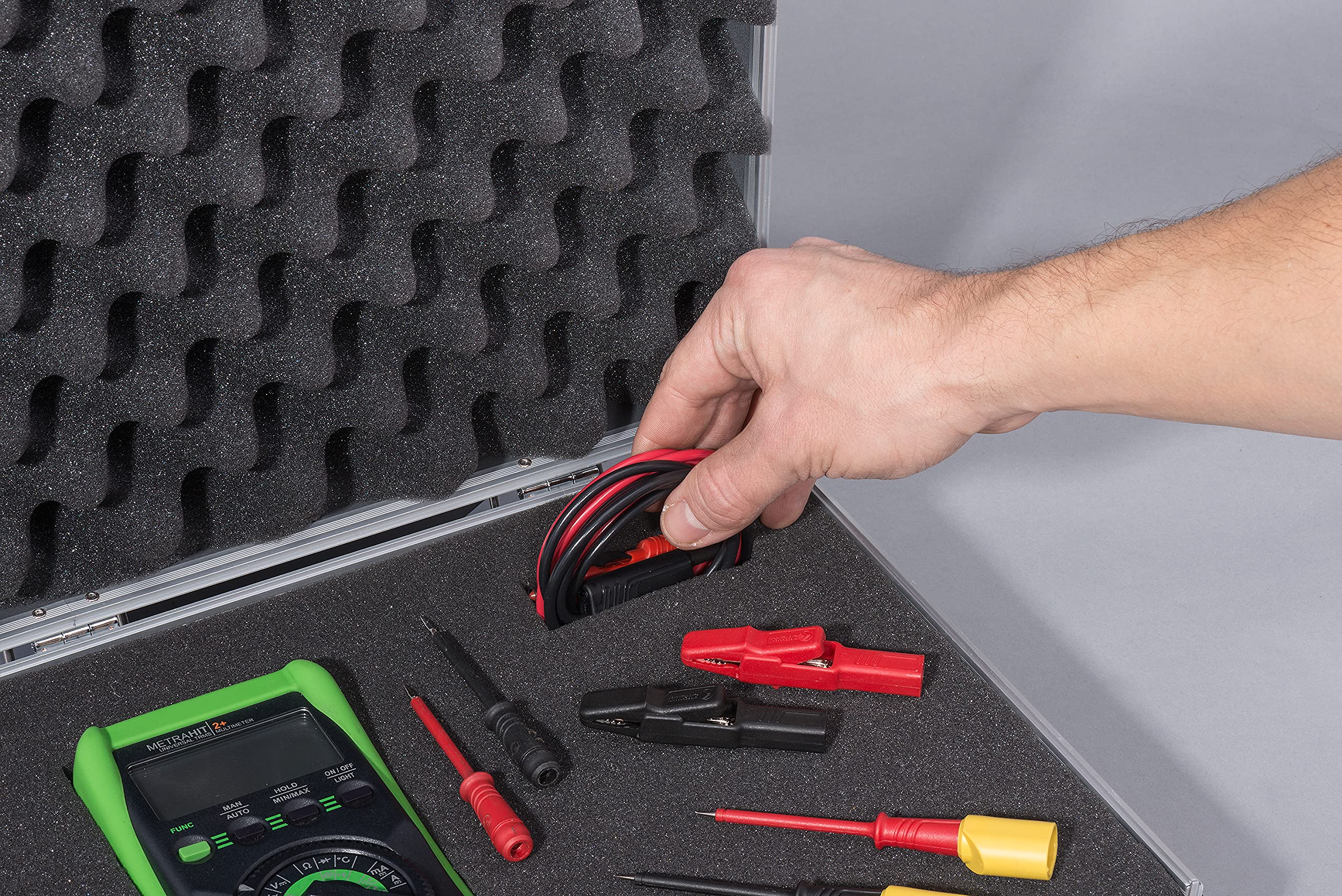 Allit 420930 AluPlus Foam 44/2, wkładka piankowa pasująca do walizki AluPlus Basic L 44 424200