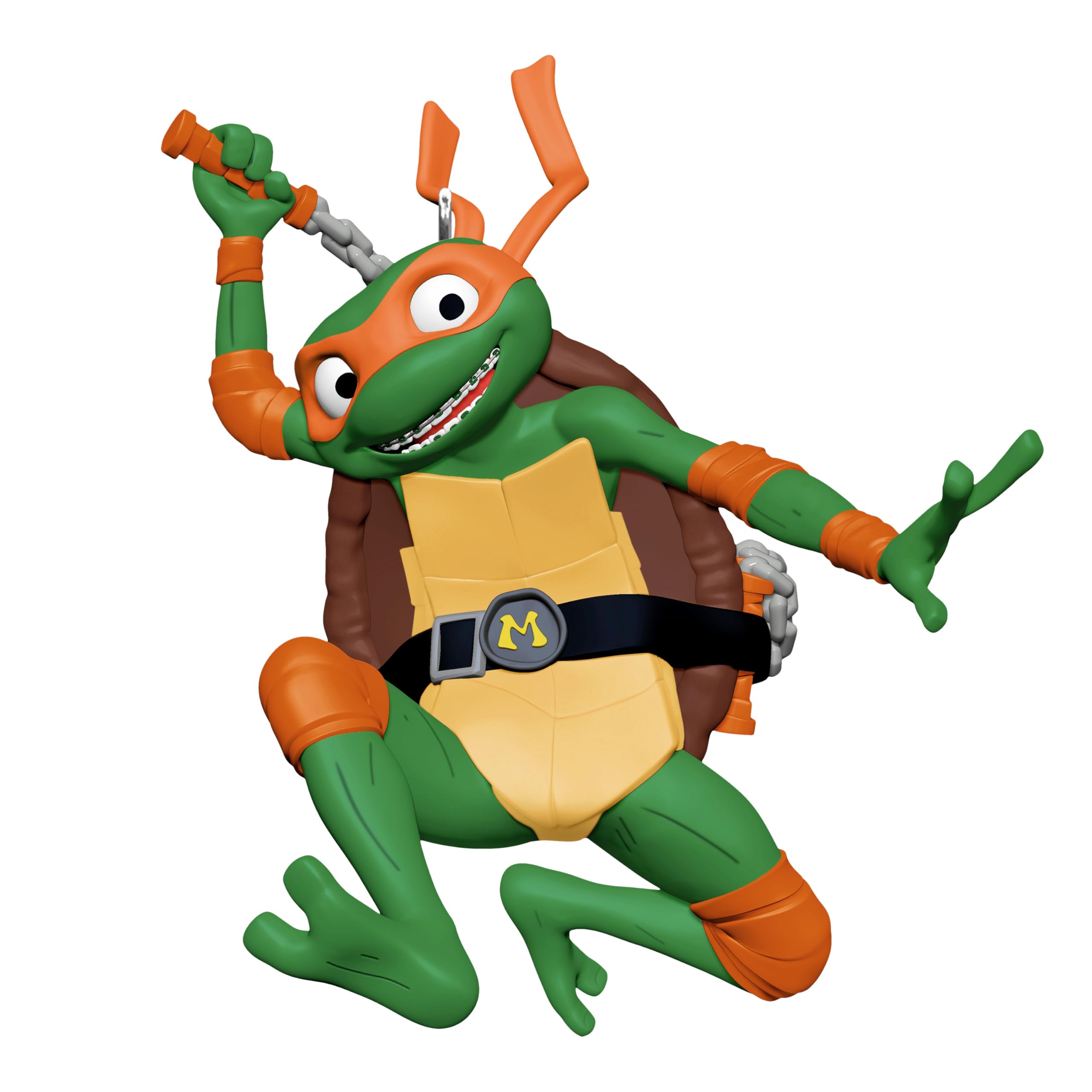 Hallmark Keepsake Christmas Ornament 2025, Teenage Mutant Ninja Turtles: Mutant Mayhem Michelangelo, Gifts for TMNT Fans