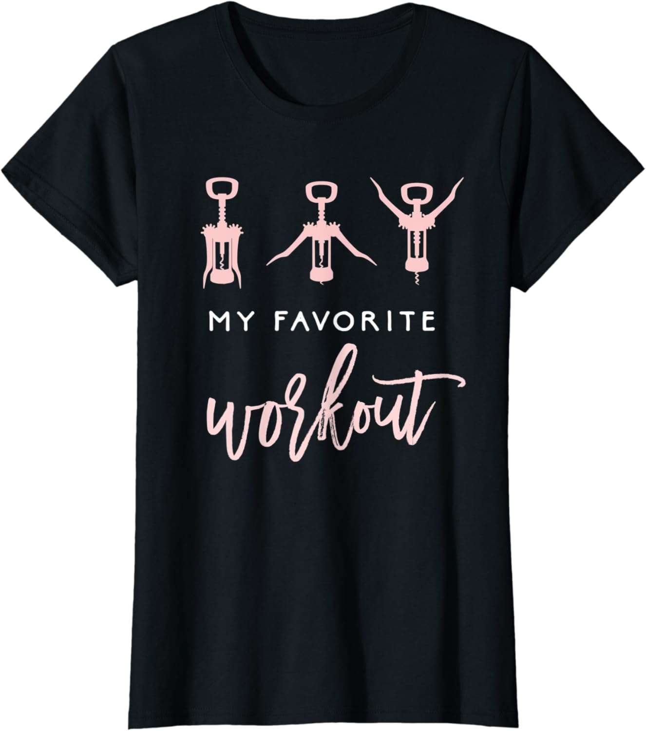 My favorite workout wine shirt Clearance
