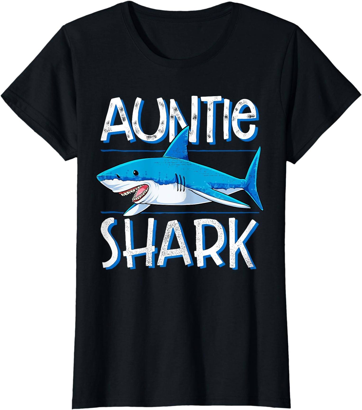 Auntie Shark Family Matching Gift Jawsome Shirt for Women