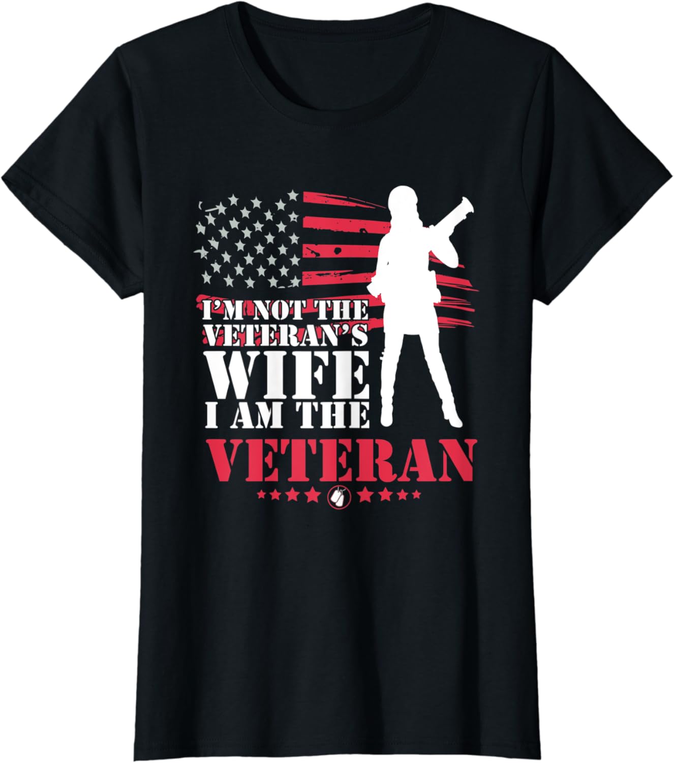 Veteran’s Wife Quote Best Veteran Day T shirt For Women T-Shirt