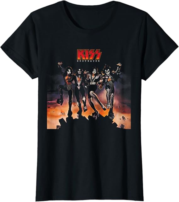 Amazon kiss t shirt Clearance