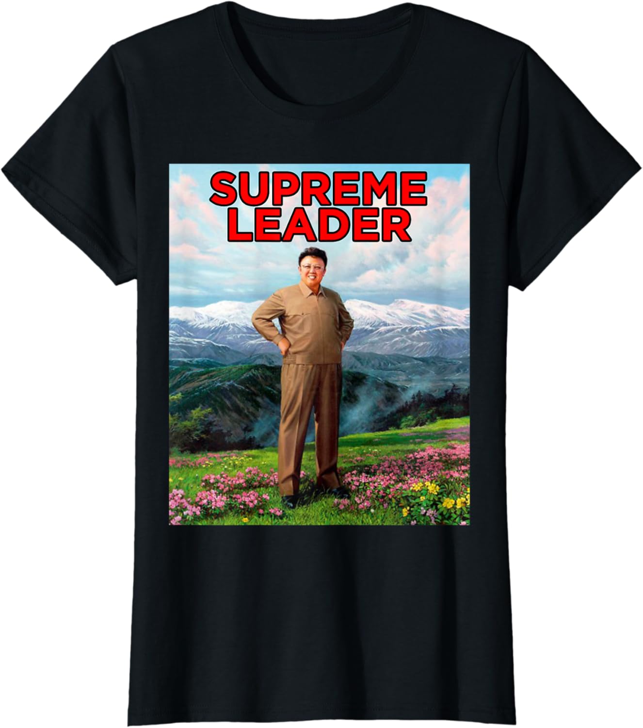 kim jong un supreme shirt