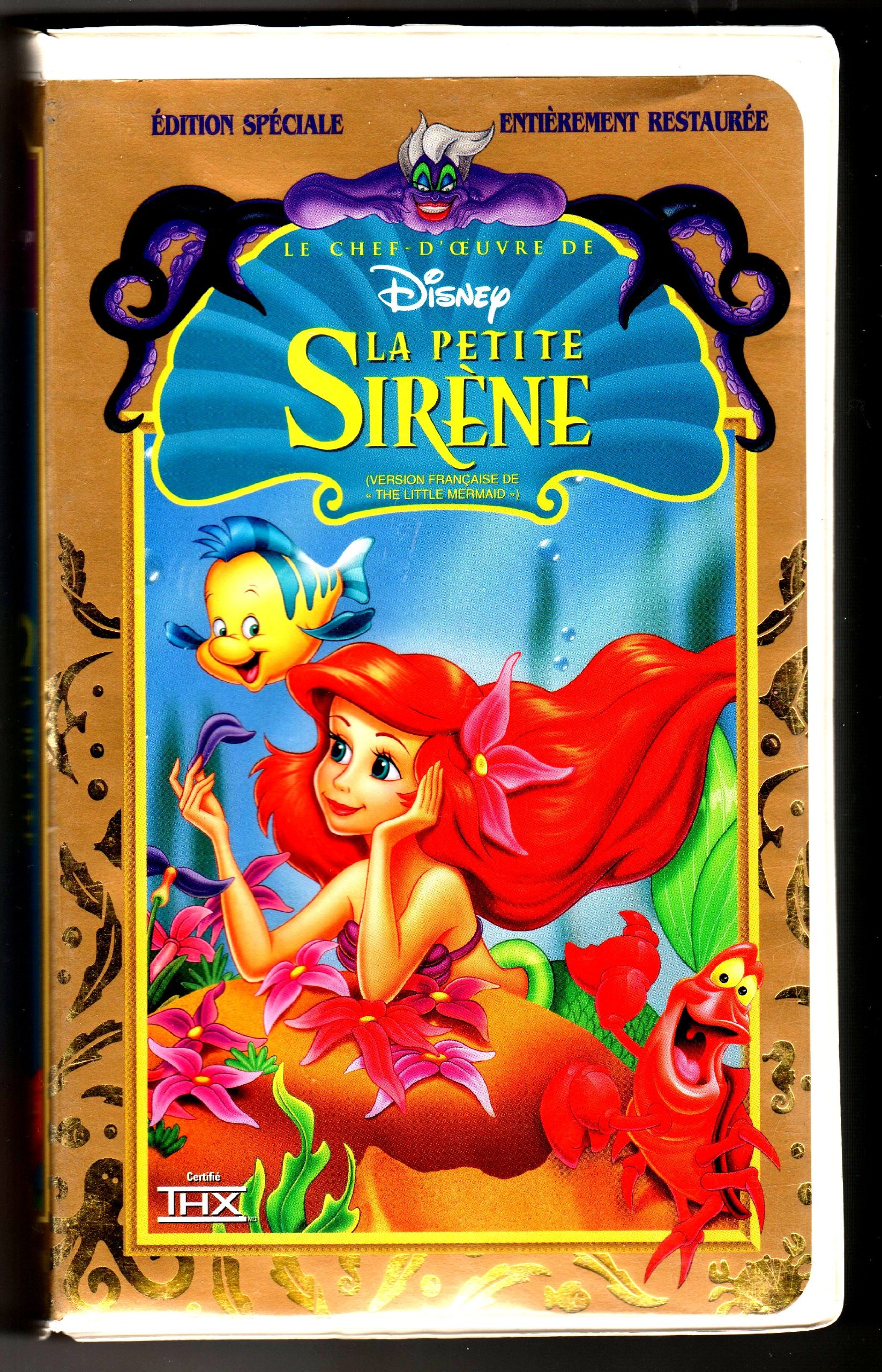 LA PETITE SIRÈNE, ÉDITION SPÉCIALE & Collection Chefs-D'Oeuvre (FRANÇAIS, FILM VHS, NTSC) [VHS Tape]
