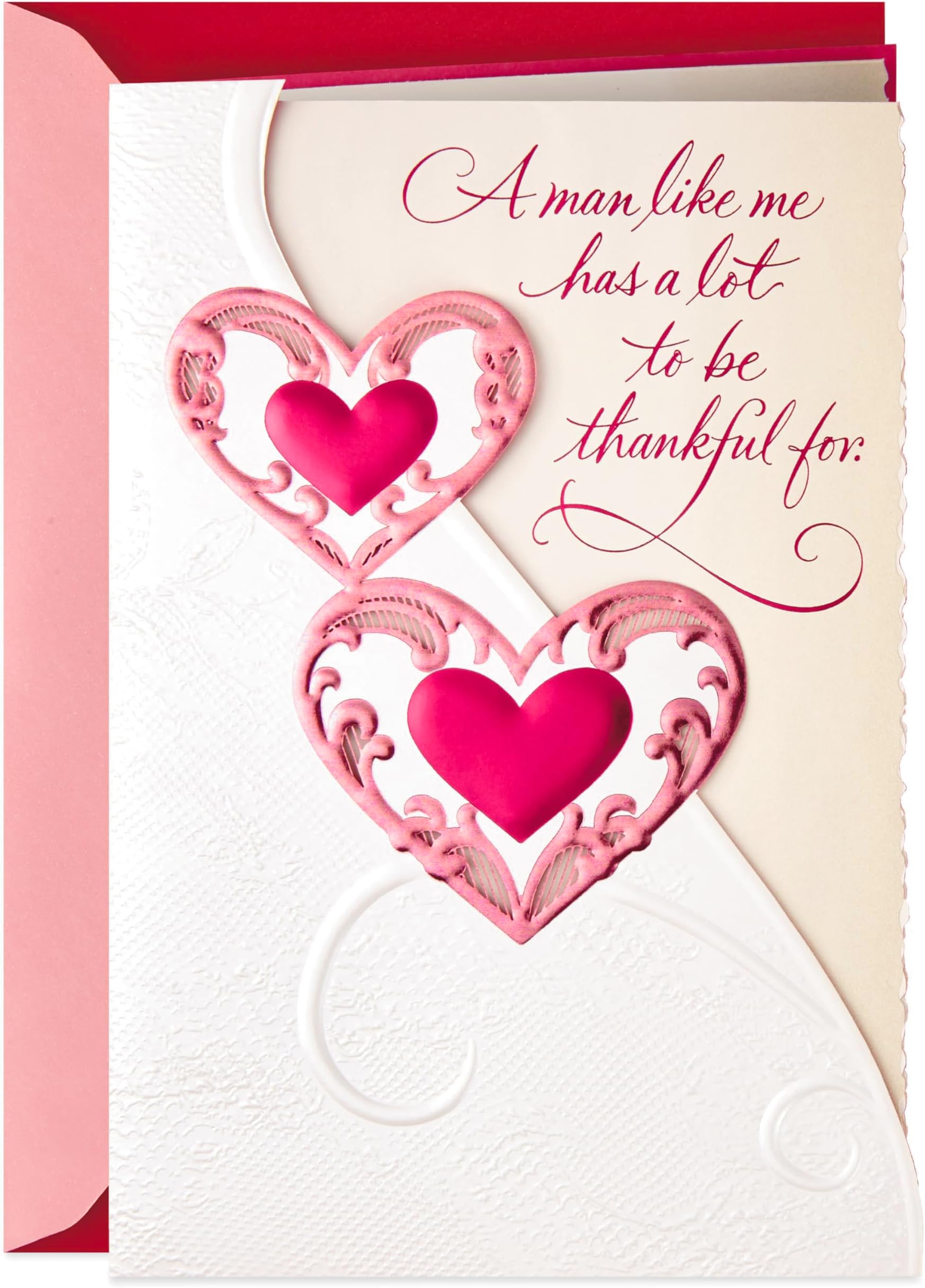 729VFE1191 Valentines Day Card for Wife or Girlfriend (Beautiful You)