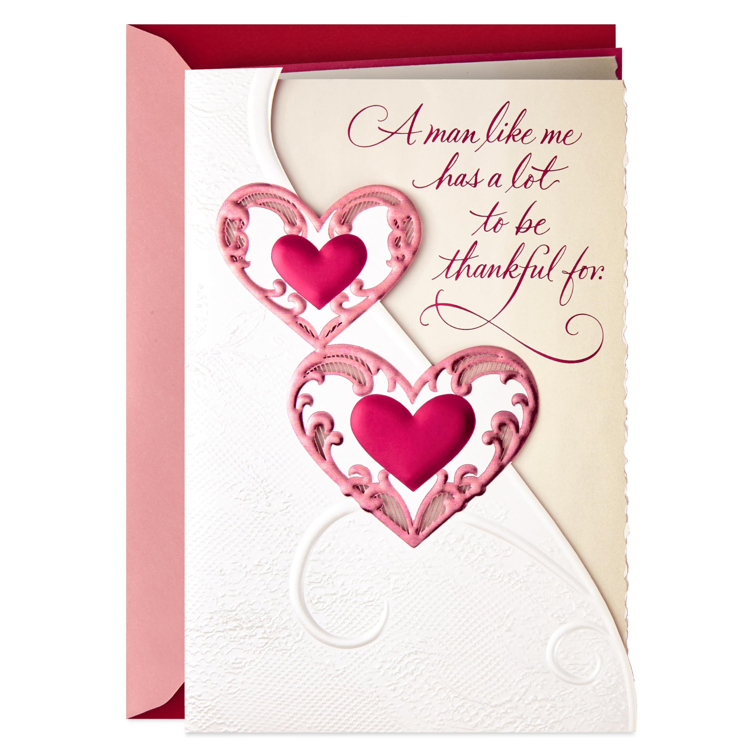 729VFE1191 Valentines Day Card for Wife or Girlfriend (Beautiful You)