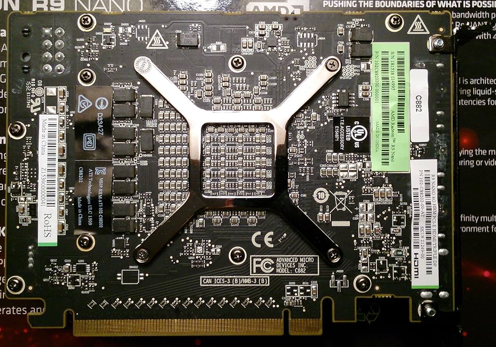 Amazon | Sapphire Radeon R9 Nano 4GB HBM HDMI/TRIPLE DP PCI