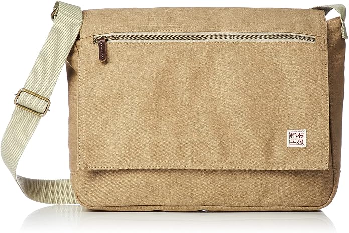 Amazon | [ハンプコウボウ] ショルダーバッグ 帆布 フラップシリーズ