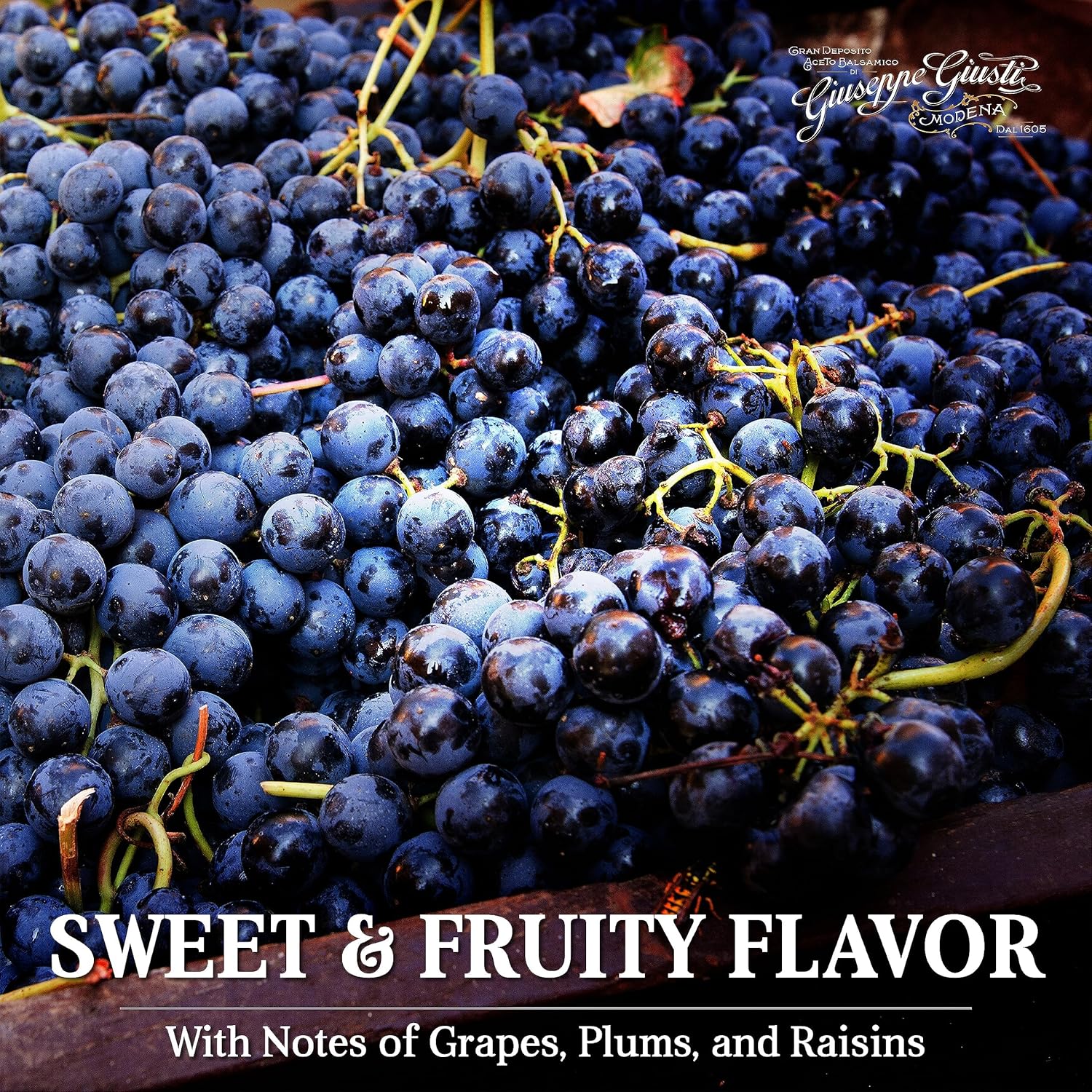 Giusti Saba Mosto Cotto d'Uva– Premium Italian Saba Cooked Grape Must Made in Modena, Italy, Gourmet Sweet & Fruity Condiment for Cheese, Salads, or Marinades - 8.45 fl oz (250 ml) - Pack of 2