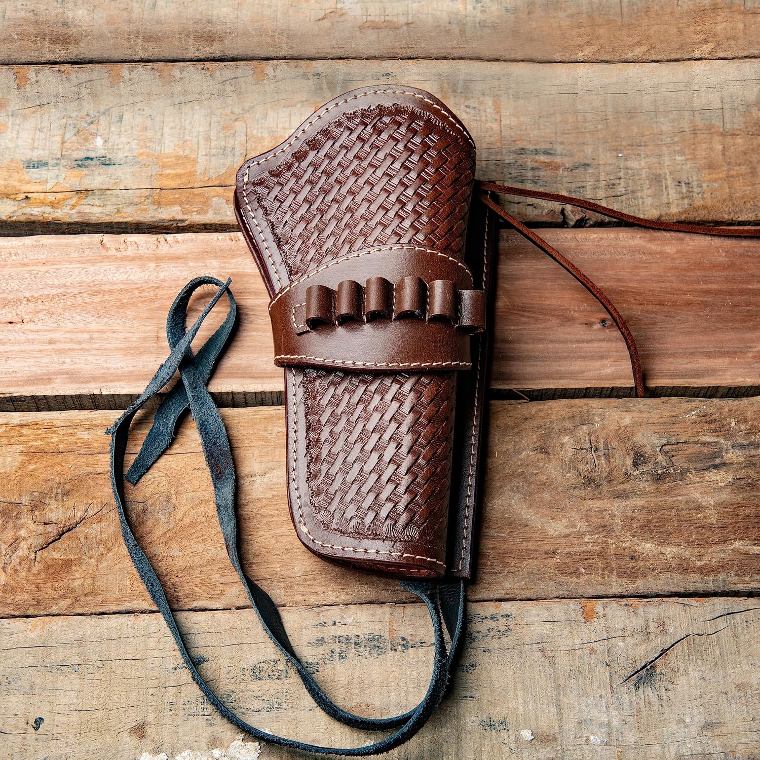 Hulara Leather Western Colt Army Holster Heritage Holster Cowboy 22 Holster for Revolver Holster Heritage 22 Rough Rider Ammo Holster